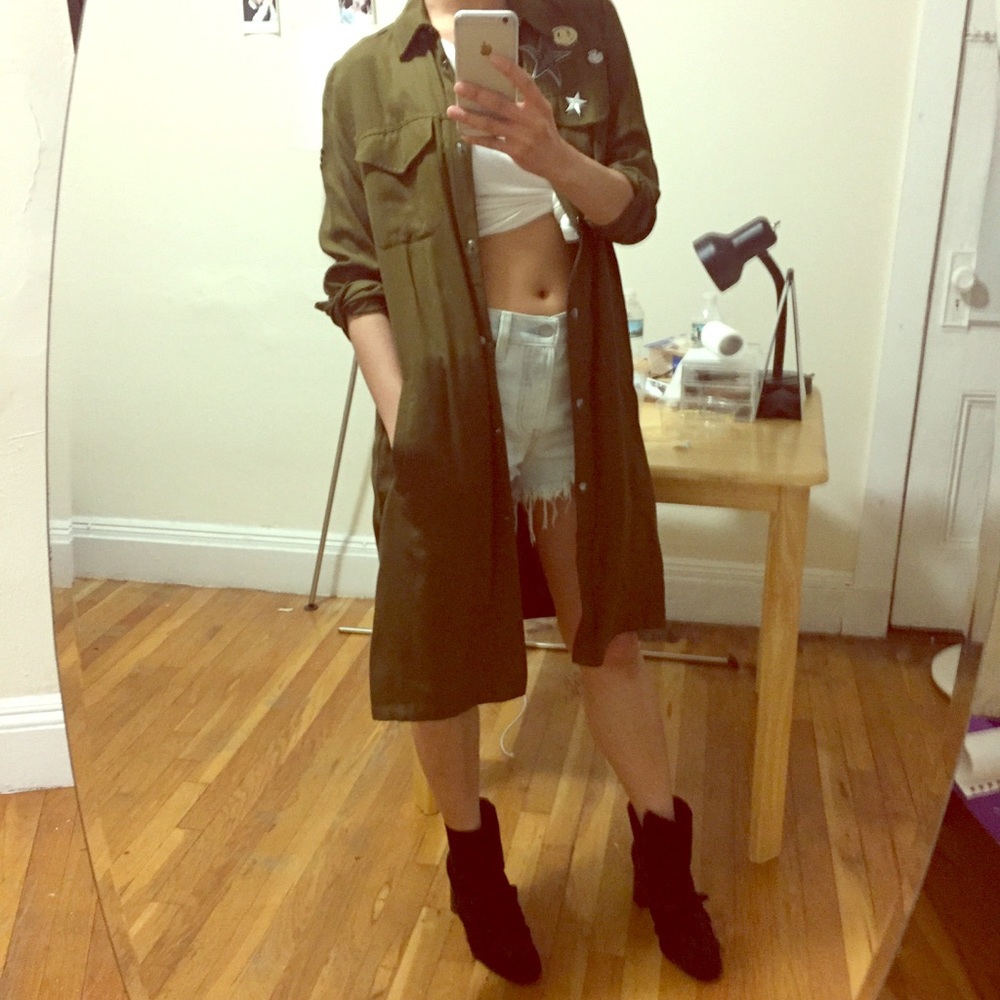 🤩Zara long jacket size S🤩